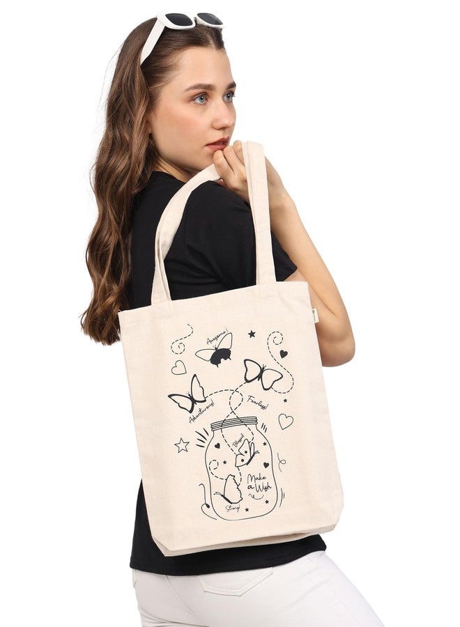 Prithwe DIY Canvas Bags Painting Kit - Gift Pack for Kids - Pack of 2 Bags - Butterfly & Astronaut (Fabric Paints Included) - Image 5